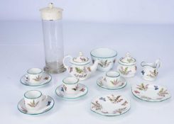 A child's tea service,