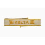 A WWII Kreta Cuff Title,