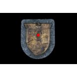 A WWII German Army/Waffen SS Krim Campaign Shield,