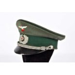 A WWII German Officer's peaked Cap,