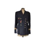 A WWII Kriegsmarine Officer's Tunic,
