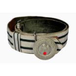 A WWII Army/Heer Officer's Parade Belt and Buckle,