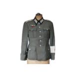A WWII German Army Medical Officer's Tunic,