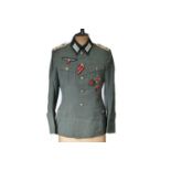 A WWII German Army Officer's Field Tunic,