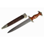 A WWII German SA Dress Dagger by J.B Sauer & Sohn,