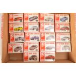 4D Chinese 1/87 HO Gauge modern unmade boxed car kits 1-16 (18),
