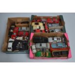 large Scale Saloon and Touring Cars with Motorcycles (25 in 3 boxes),