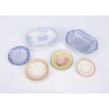 19th century dolls’ dinner plates,
