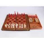 A late 19th century games book box,