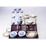 A Ridgway's doll's dinner service and tea set,