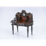 An 19th century Waltershausen dolls’ house writing desk,