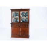 A late 19th century oak doll’s dresser,