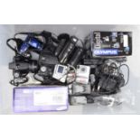 A Group of Digital Cameras,