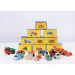 Matchbox Lesney 1-75 Series Farming & Construction Vehicles, (Please Note, this lot will attract an