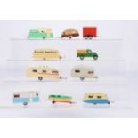 Diecast Caravans & Trailers, (Please Note, this lot will attract an additional 20% import duty on th