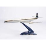 A 1950s Westway Models 1:72 Scale BOAC de Havilland Comet IV Jetliner Display Model,
