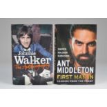 Two signed hardback modern autobiographies,