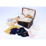 Small doll's clothes from the early 20th century,