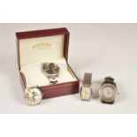Four wristwatches,