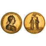 The Duke of Grafton Elected Chancellor of Cambridge University, Gold Medal, awarded to Matthew Feild