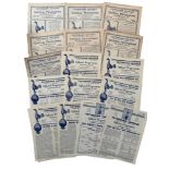 COLLECTION OF TOTTENHAM HOTSPUR RESERVES 1940s ONWARDS FOOTBALL PROGRAMMES, 1947/48- SOUTHAMPTON/
