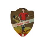 1893-94 WOOLWICH ARSENAL BAINES CARD, HIGHLY UNUSUAL WOOLWICH ARSENAL F.C. ‘BAINES’ CARD,