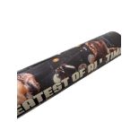 MUHAMMAD ALI 'GREATEST OF ALL TIME' ORIGINAL POSTER/ BOOK, GOAT, A TRIBUTE TO MUHAMMAD ALI, IN