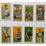 T212 OBAK BASEBALL TRADE CARDS, 8 EXAMPLES, BACKS VARY, SAN FRANCISCO, LOS ANGELES, SACRAMENTO,