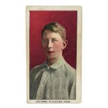 E95 PHILADELPHIA CARAMEL BASEBALL TRADE CARD, EDDIE COLLINS, ATHLETICS AMER.