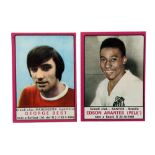 1967-68 CALCIATORI PANINI FULL SET OF TRADE STICKERS, FULL SET OF 598 CARDS, EXCEPTIONAL LOT,