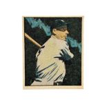 1951 BERK ROSS HIT PARADE BASEBALL CARD, JOE DIMAGGIO, 2-5.