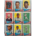 1961 FLEER BASEBALL GREATS TRADE CARDS, SET 1-154, FULL SET, BABE RUTH, LOU GEHRIG, TY COBB,