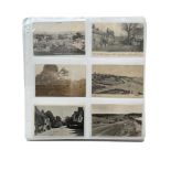 COLLECTION OF POSTCARDS, 220+, STREETS SCENES, MIX OF USED/ UNUSED, 1900s ONWARDS.