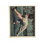 1951 BERK ROSS HIT PARADE BASEBALL CARD, STAN MUSIAL, 2-1.