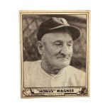 1940 PLAY BALL HONUS WAGNER BASEBALL CARD, #168.