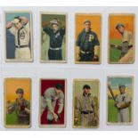 T212 OBAK BASEBALL TRADE CARDS, 8 EXAMPLES, BACKS VARY, OAKLAND, PORTLAND, VERNON, SACRAMENTO.