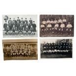 COLLECTION OF WOLVERHAMPTON WANDERERS PRE WAR POSTCARDS, 4 EXAMPLES, 1907/08, 1904/05, 1920, 1925/