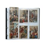 COLLECTION OF POSTCARDS, 240+, GERMAN MISC, RELIGION, FOLKLORE, SCENES, BUILDINGS, POSTALLY USED/