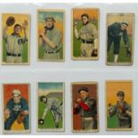T212 OBAK BASEBALL TRADE CARDS, 8 EXAMPLES, BACKS VARY, OAKLAND, LOS ANGELES, SAN FRANCISCO,