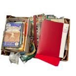 A TREASURE TROVE OF MIXED SPORTING MEMORABILIA & EPHEMERA, OLYMPICS, ATHLETICS, FOOTBALL,