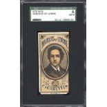 1879 N519 MARQUIS OF LORNE — WIDELY REGARDED AS THE WORLD’S FIRST TOBACCO INSERT CARD