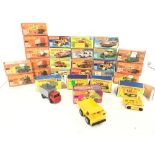 A Collection Of Various Matchbox Vehicles Includin