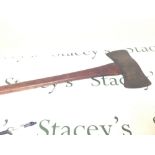A Vintage American double sided Axe stamped Plumb