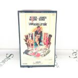 A Boxed Sideshow Collectibles 12 Inch Figure Of James Bond, Roger More In Live And Let Die.