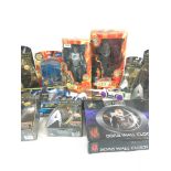 A Collection Of Boxed Doctor Who, Star Trek Figures. Also A Toy Story Vtech Camera