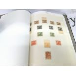 Stamp album including 19th and 20th Century stamps from Bolivia, Brazil, Colombia etc