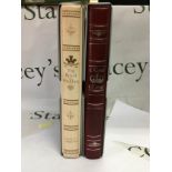 Three Stanley Gibbons stamp albums including 'The Royal Wedding' and two 'Royal Events' albums.