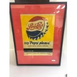 Andy Warhol pop art Pepsi Cola Advertisement 20x27cm, no reserve