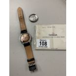 Omega 1964 Turler Constellation, Ser No 20961176, 24 jewel 561 cal.with omega winder and original