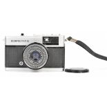 Olympus Trip 35 35mm camera with Zuiko 1:2.8 f=40mm lens, serial number of camera 4851745